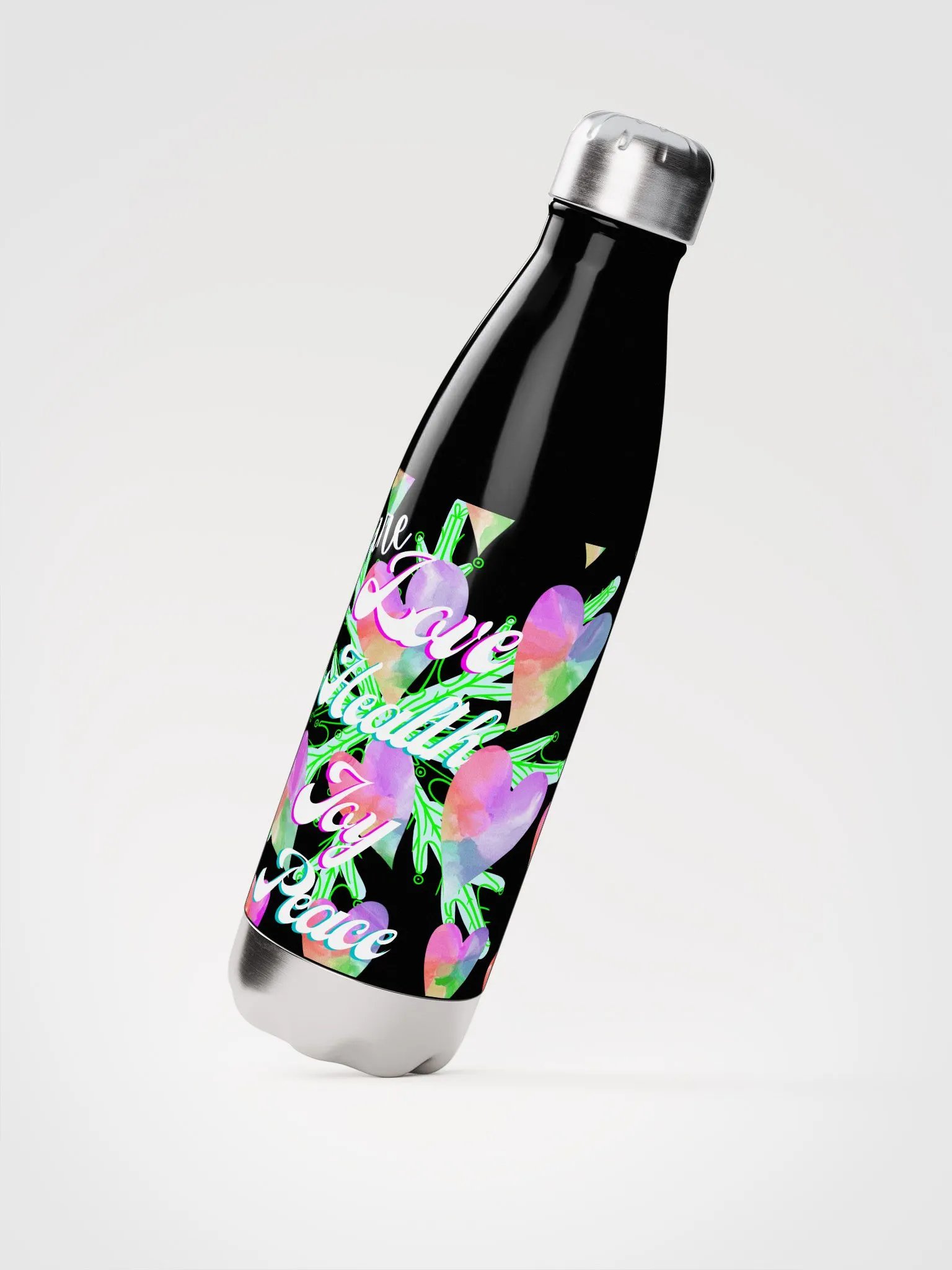Share love health joy  waterbottle product image (2)