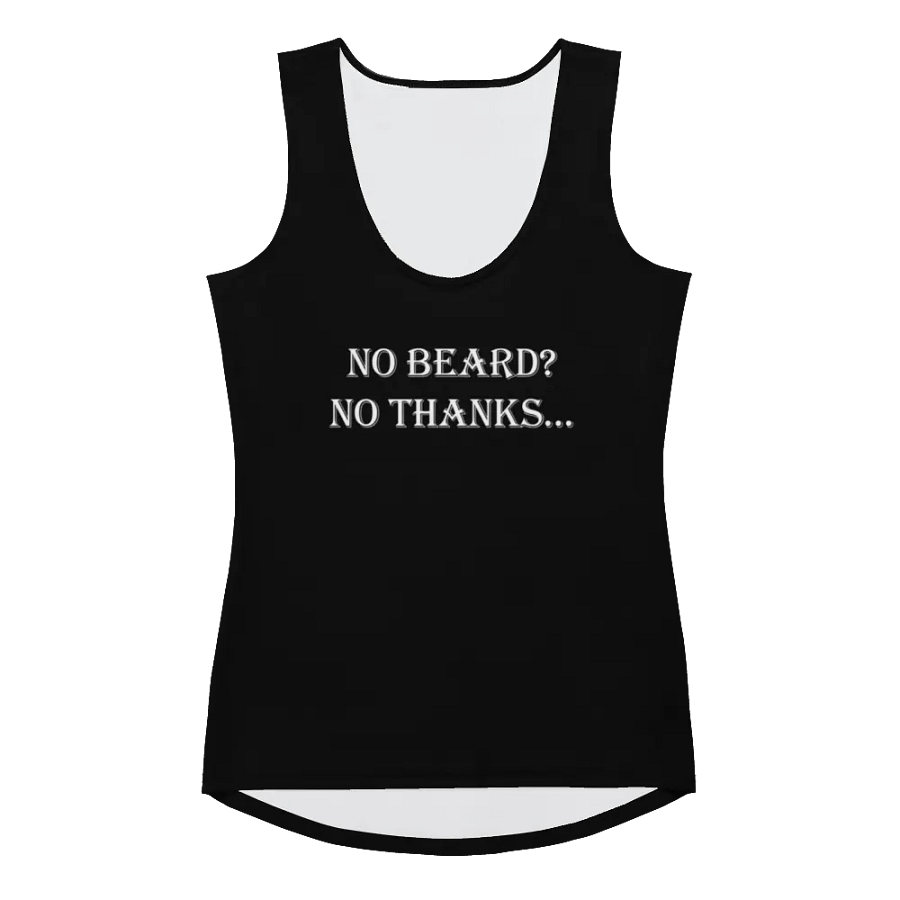 No Beard? Ladies Tank product image (3)