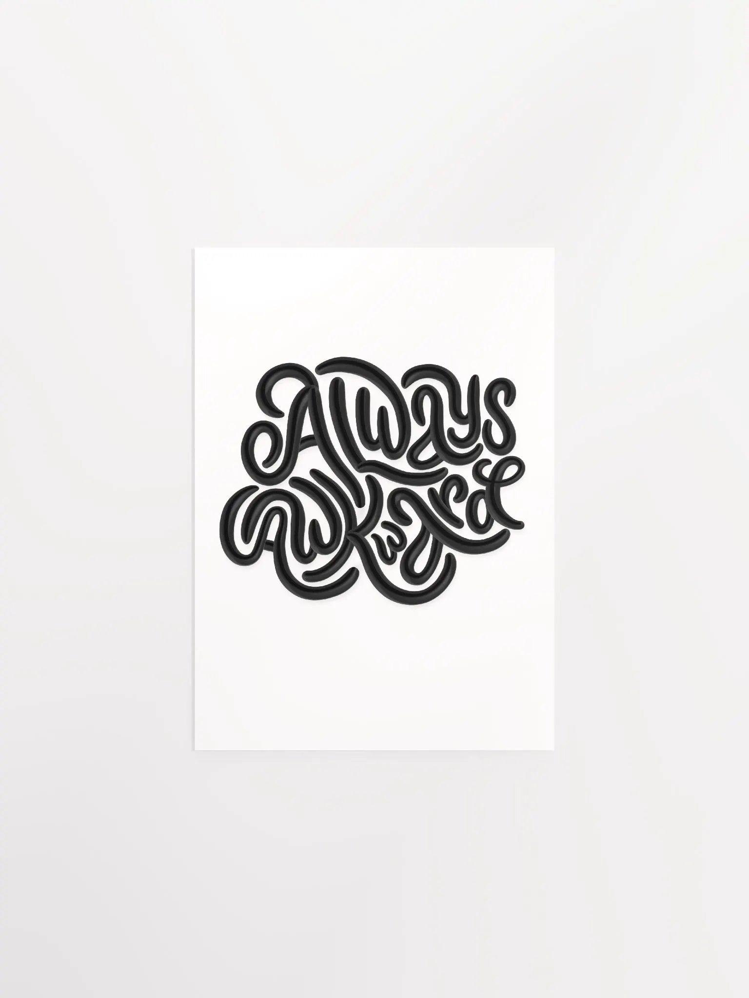 Always Awkward Print product image (2)
