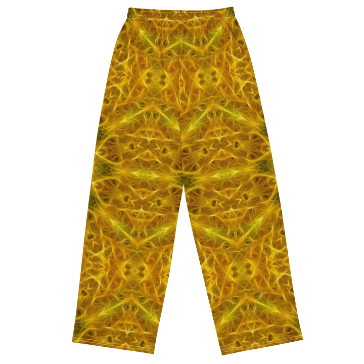 Gold Kaleidoscope Wideleg Pants product image (1)