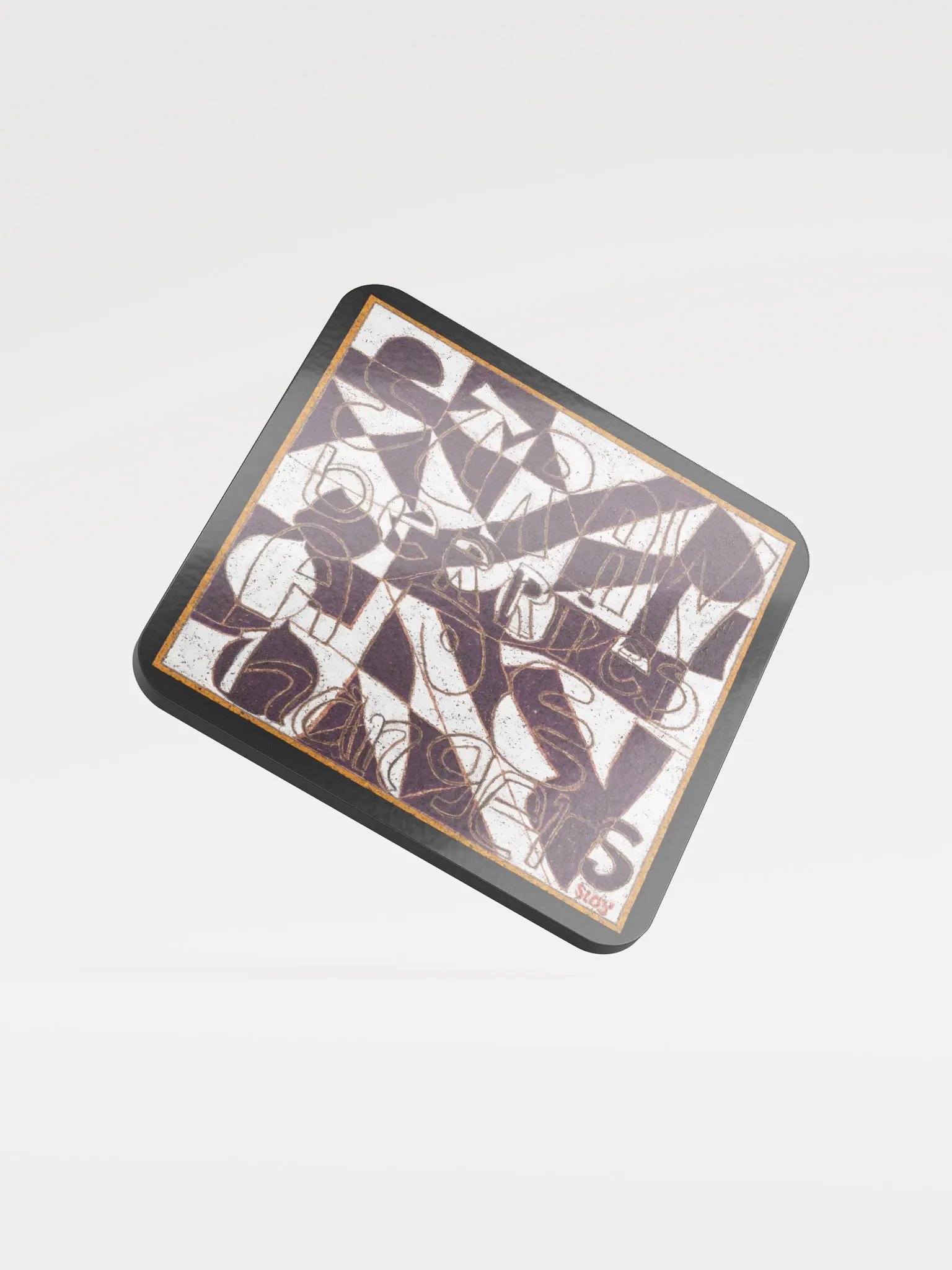 Strawberries Ape Hangars Coaster product image (1)