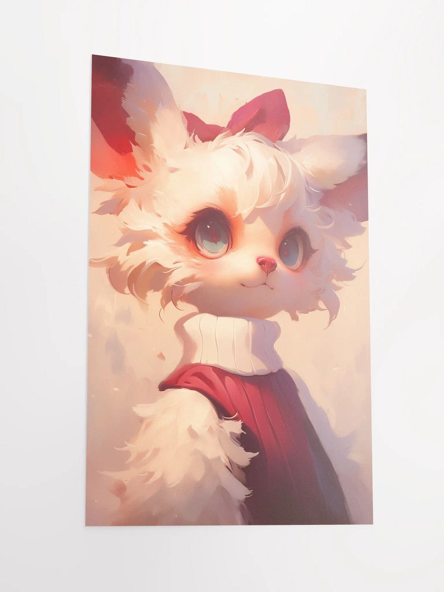 Whimsical Cat Matte Poster product image (2)