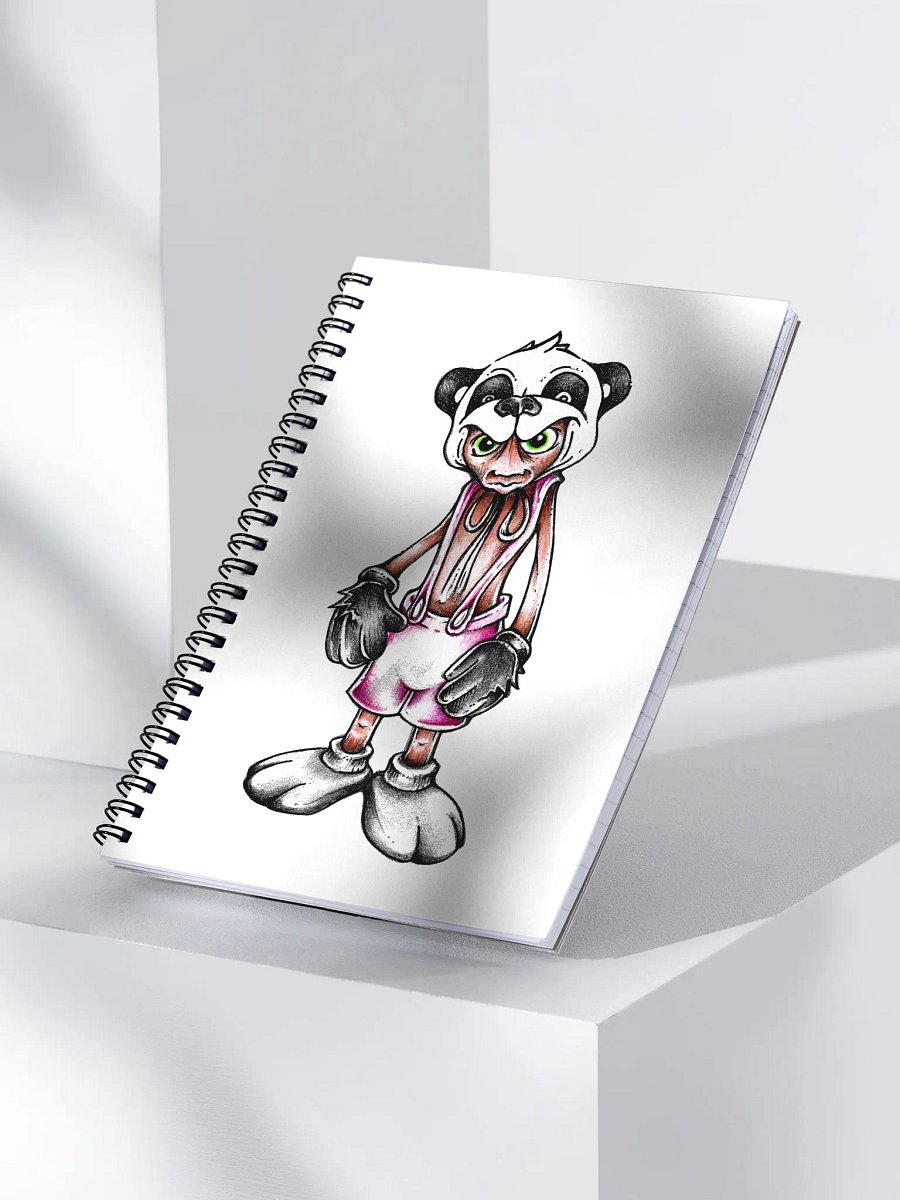 Panda Spiral Notebook product image (3)