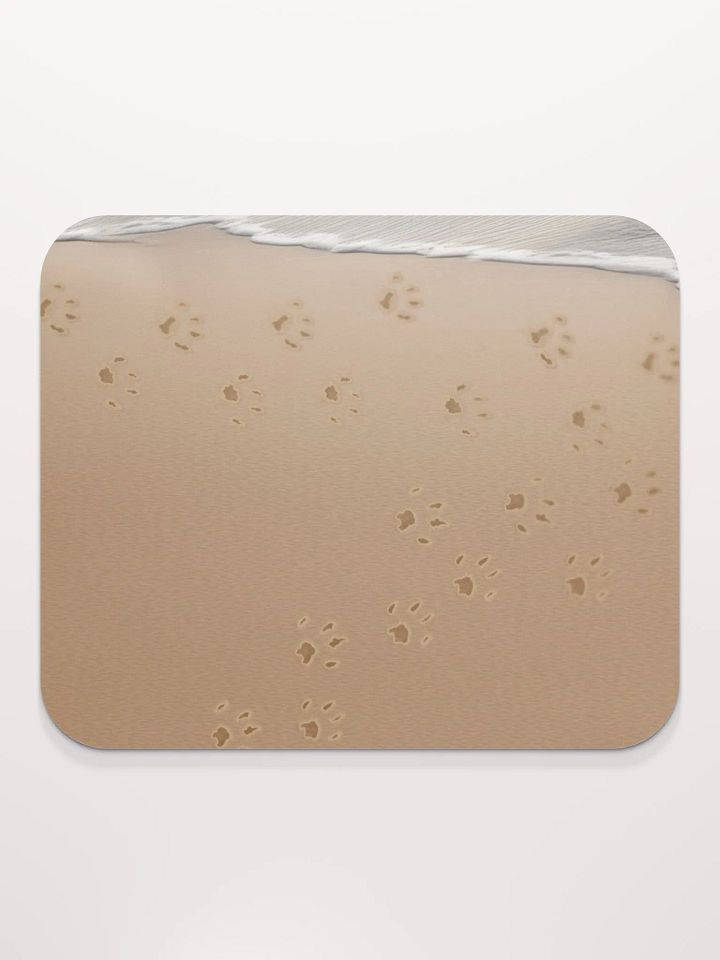 Paws on the Beach Mouse Pad product image (2)
