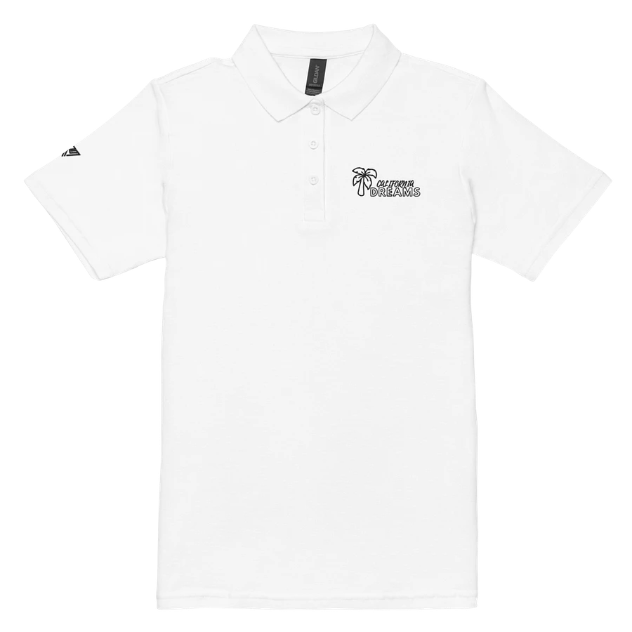 California Dreams Palm Tree Women Polo T-Shirt - White product image (5)