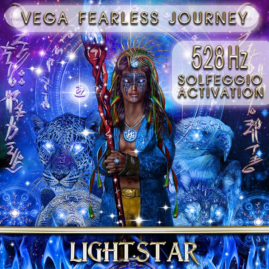 528 Hz Vega Fearless Journey Activation Music product image (1)