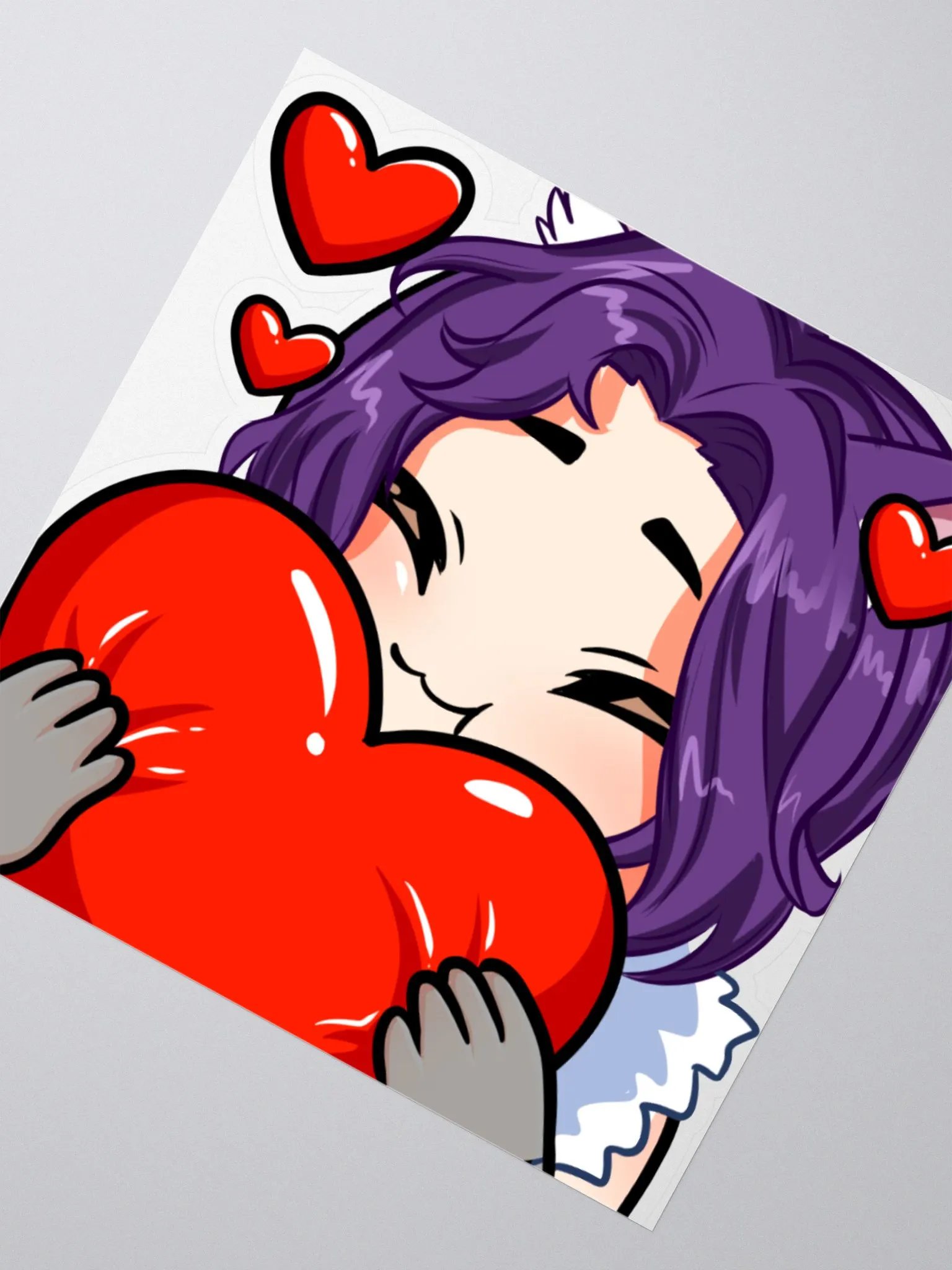 Alpha_Wolf_Luna Love Sticker product image (4)