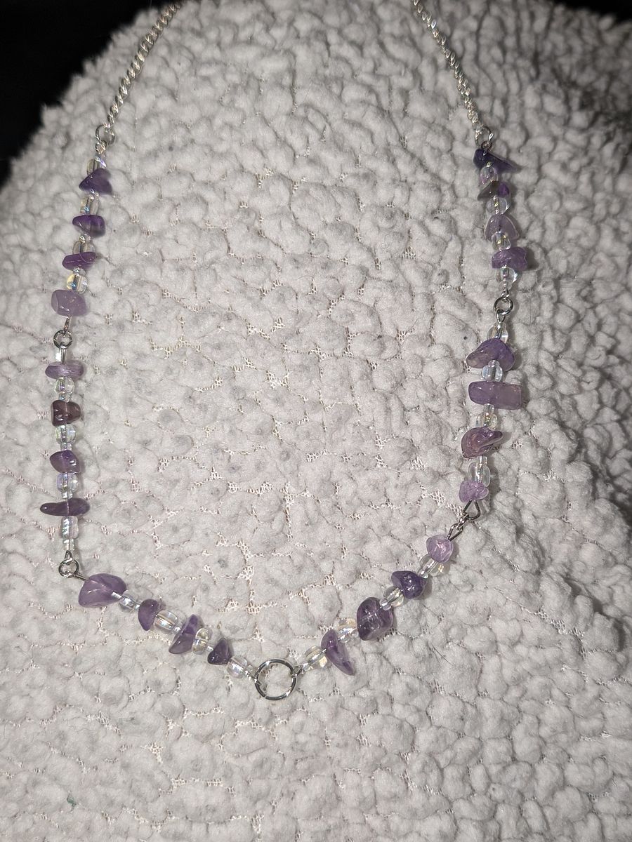 Amethyst Crystal Choker product image (1)
