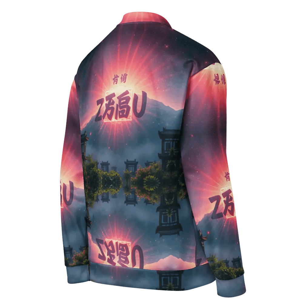 Symmetry in Serenity Bomber Jacket product image (4)