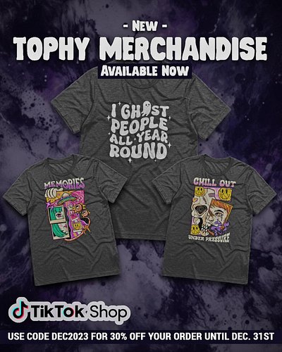 What’s up Weirdos! 👻
It took some time, but I finally got my merch site updated. 
New Shop Front, New Designs, and select ite...