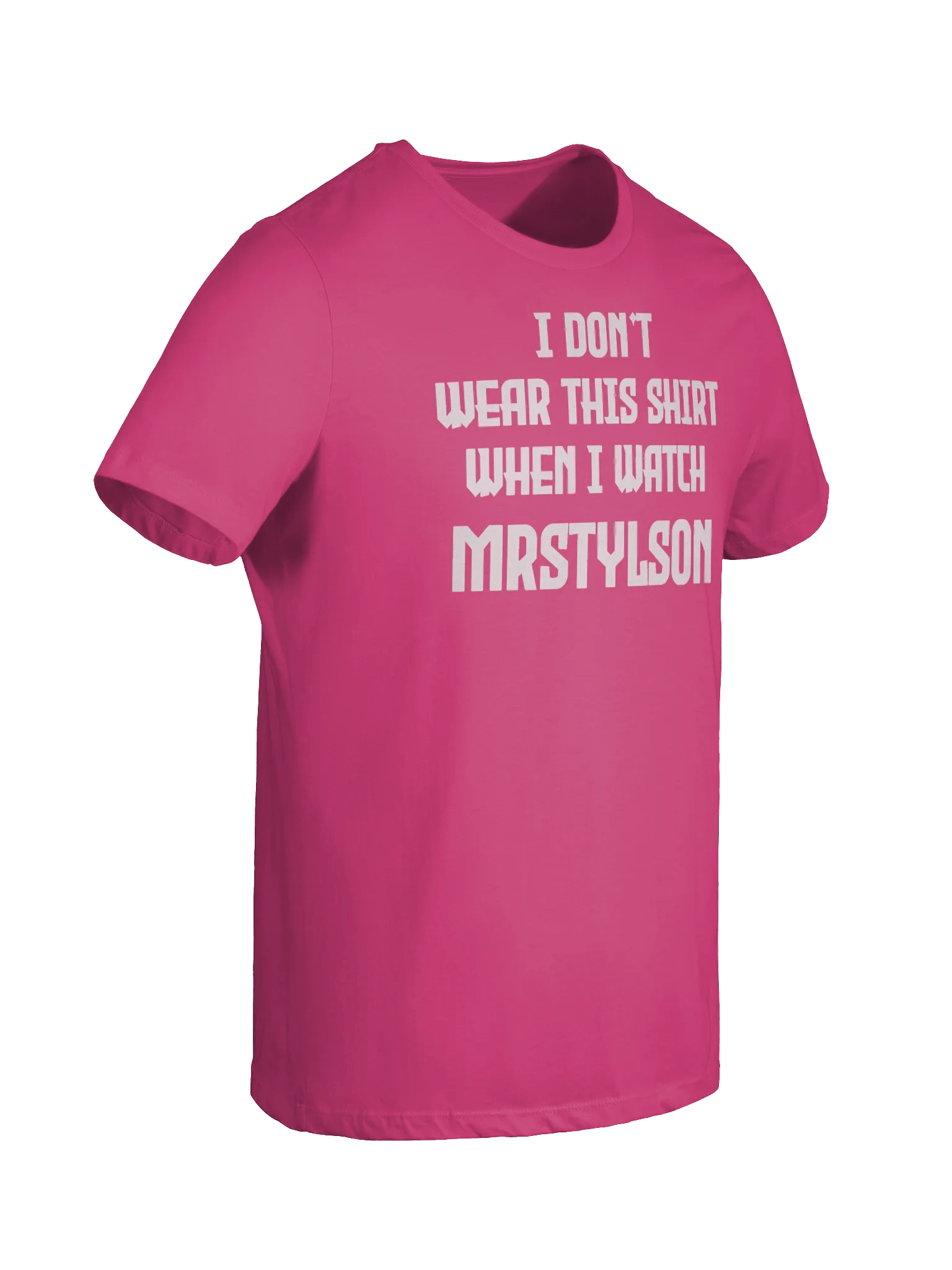 I Don't Wear This Women's T-Shirt (White Text) product image (50)