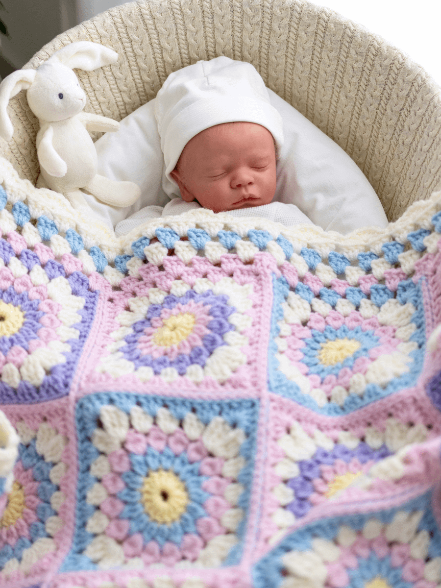 Crochet Pattern: Paisley Baby Blanket product image (8)