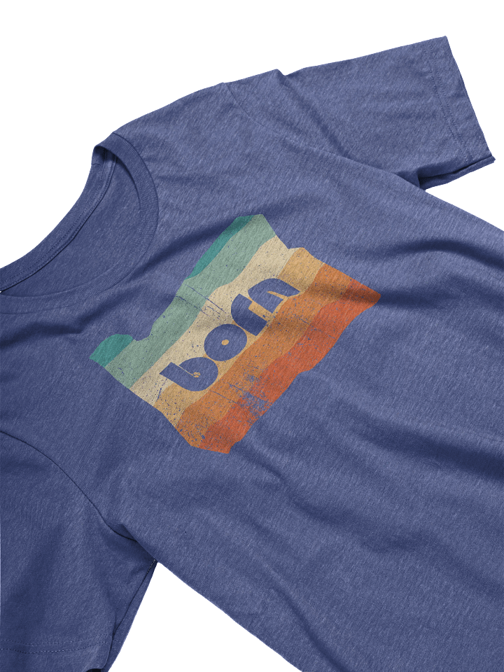 Vintage Colors Oregon Born T-Shirt product image (2)