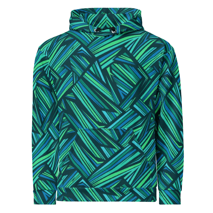 Aqua Angles | Recycled Unisex Hoodie product image (2)