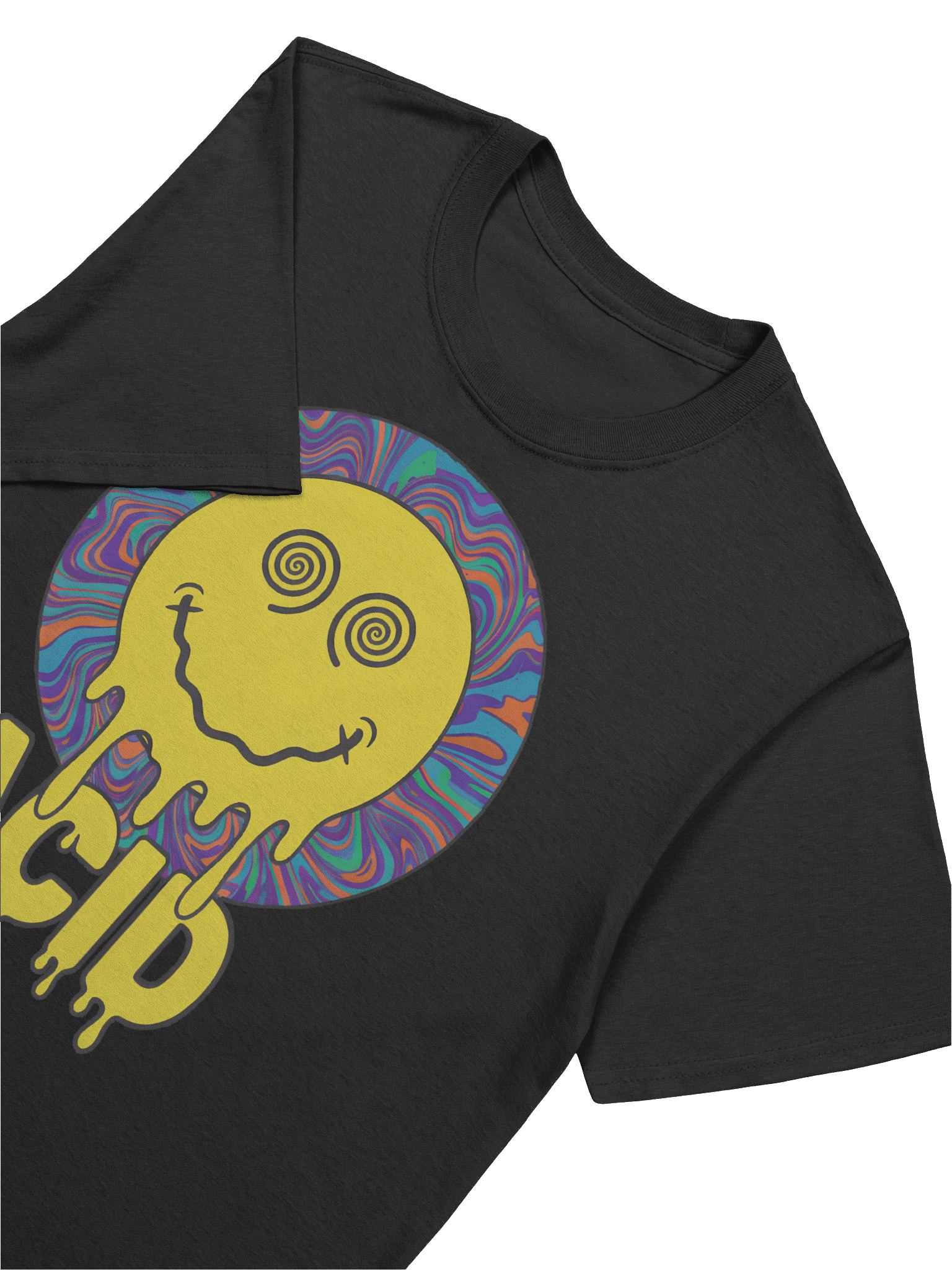 Psychedelic Acid Smiley T-Shirt product image (7)