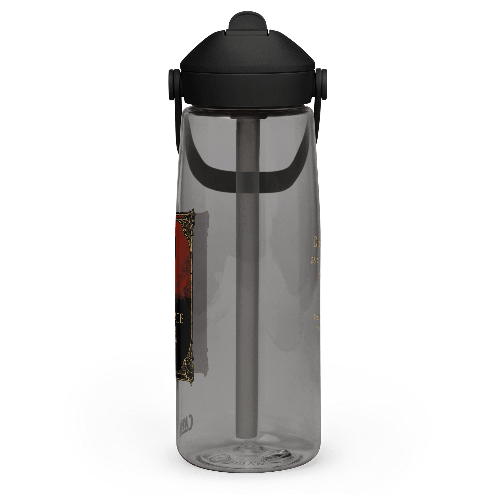 Hydrate Your Body Quest Bottle (Front + Back Design) product image (3)