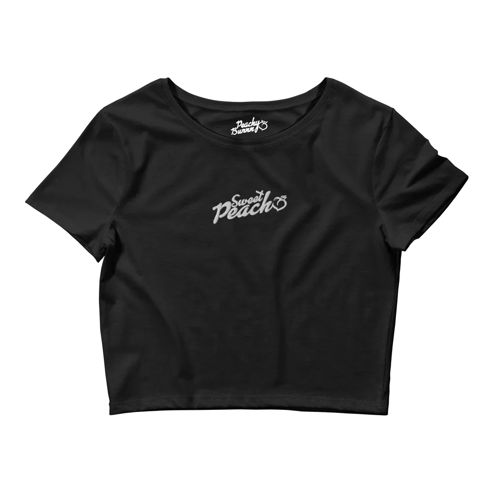 Sweet Peach Cropped Baby Tee product image (2)