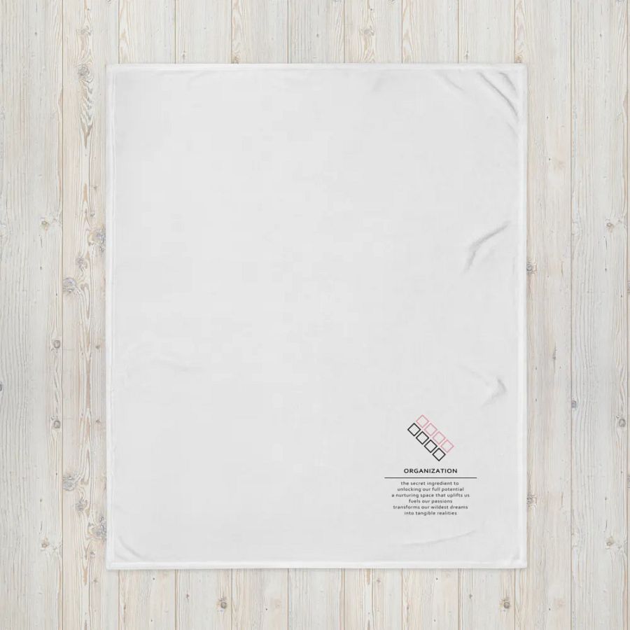 organization blanket - pink line product image (5)