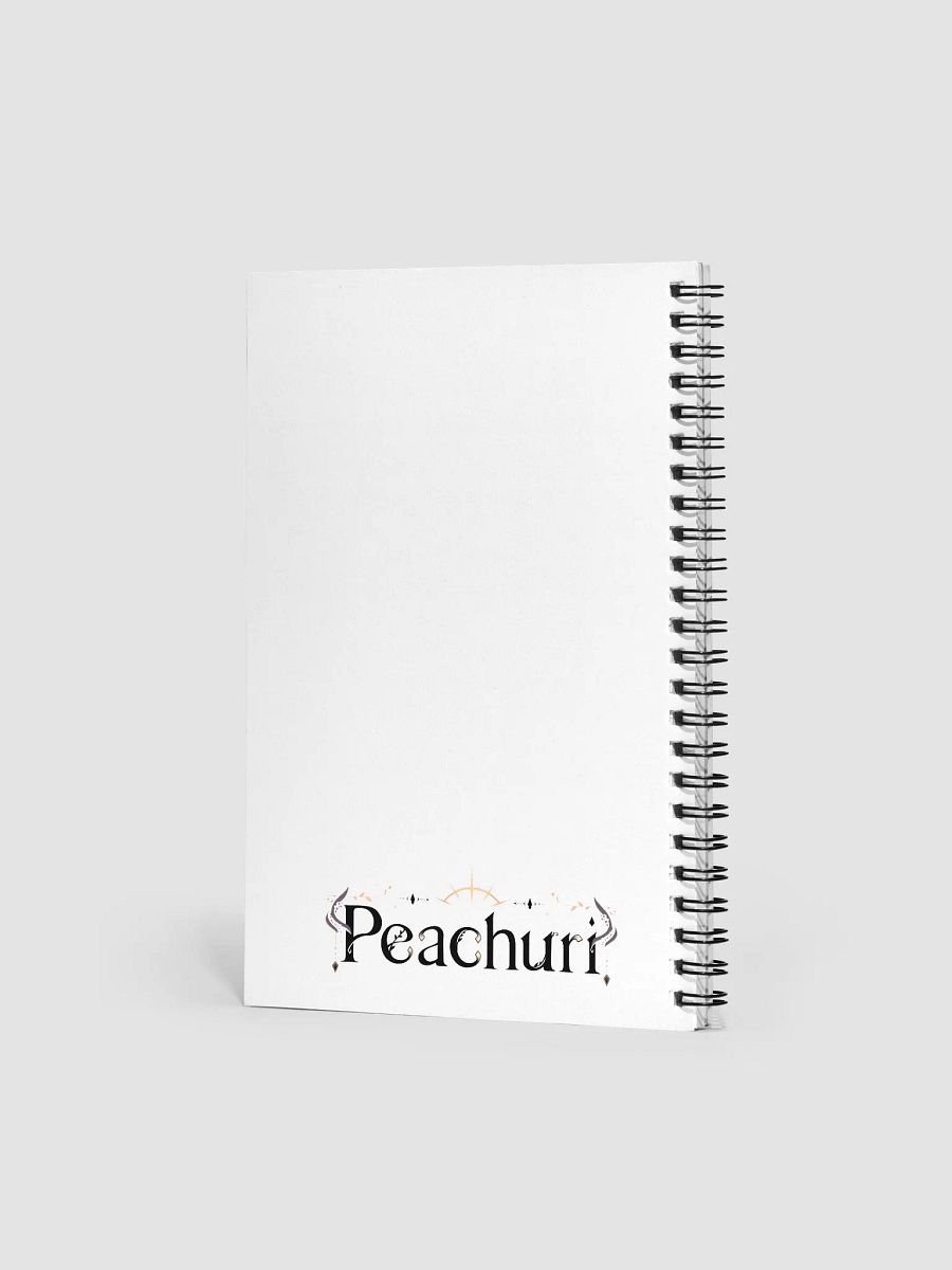 Chaotic Peach Spiral Notebook product image (2)