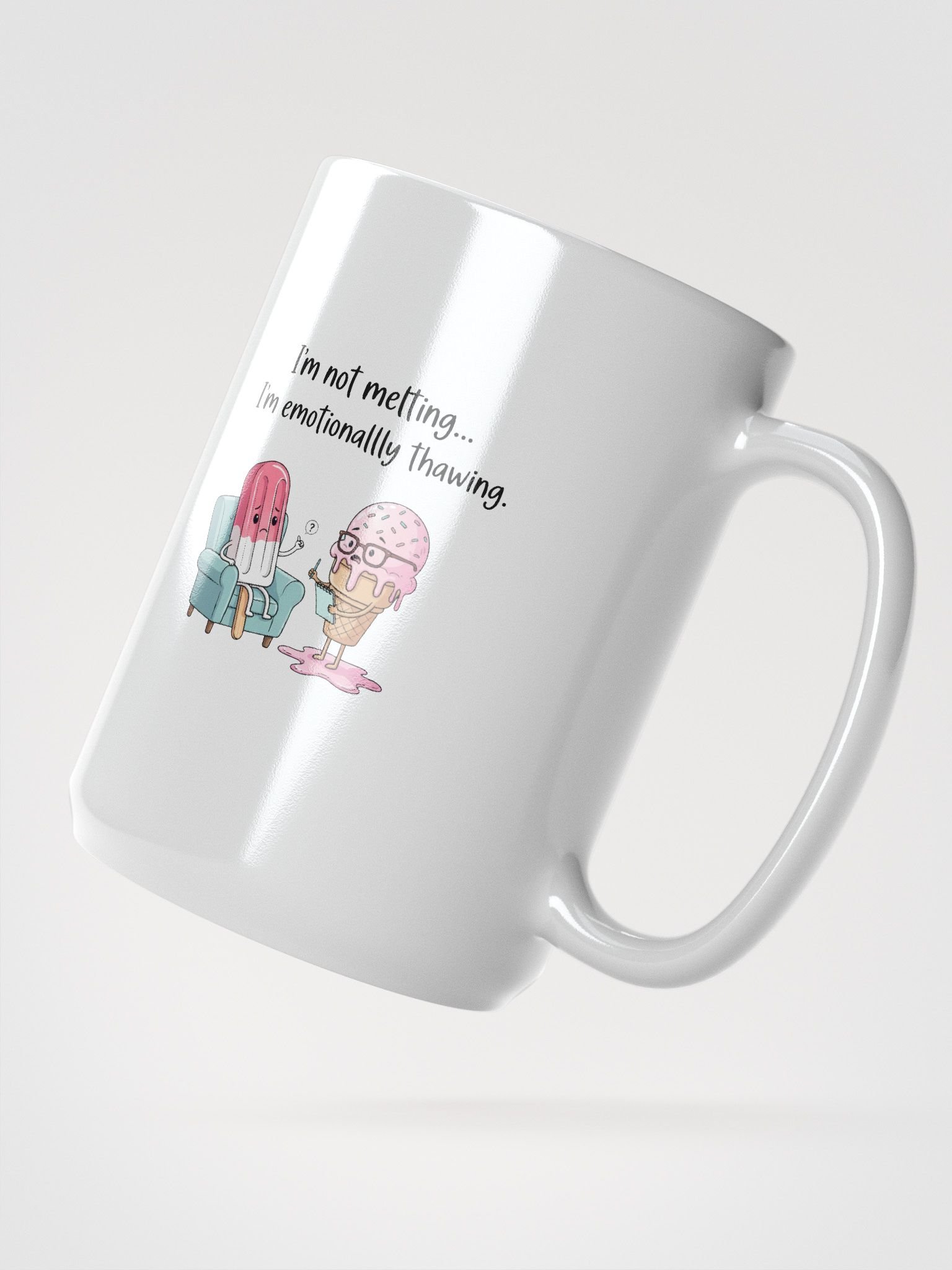 Therapy Session Mug: Ice Cream & Popsicle product image (2)