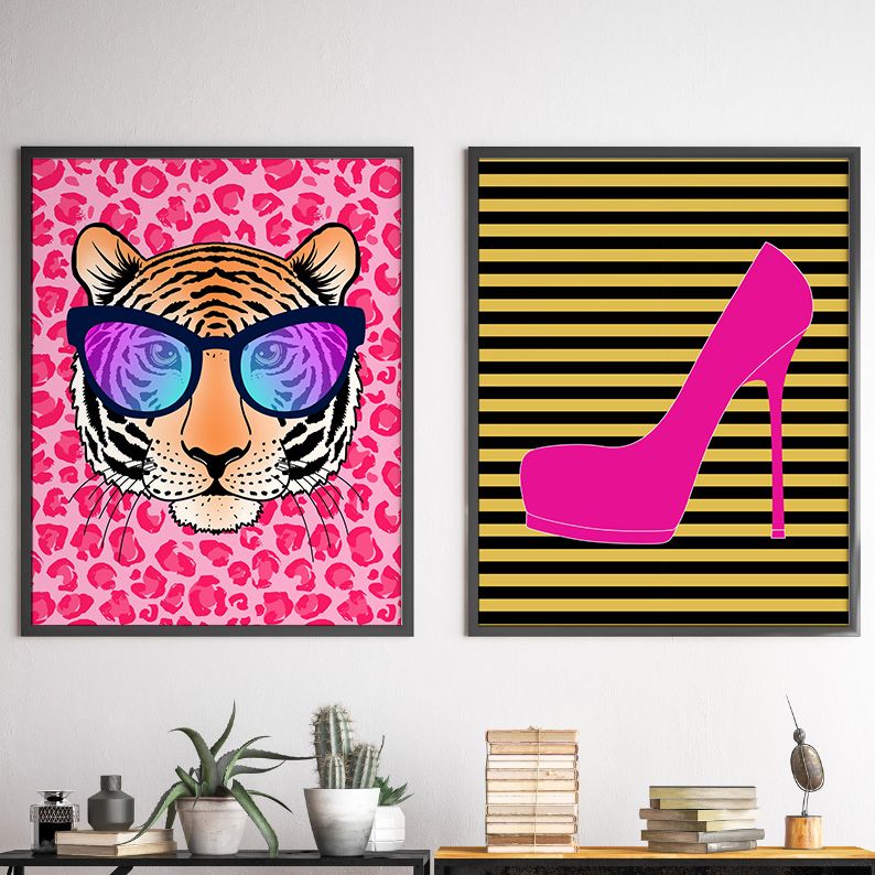 Rock The Moment Retro Gallery Wall Set of 6 DIGITAL Prints product image (6)
