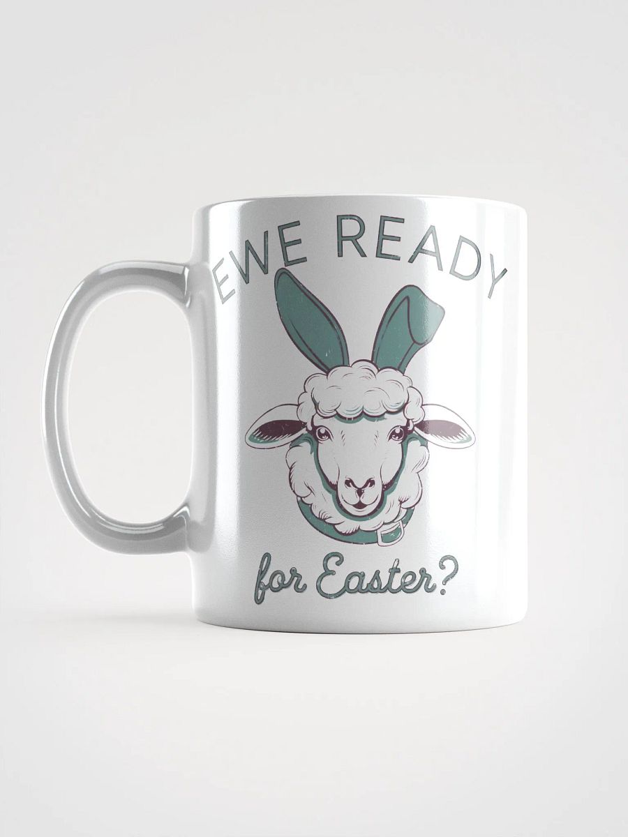 Easter Ewe Ready White Glossy Mug product image (17)