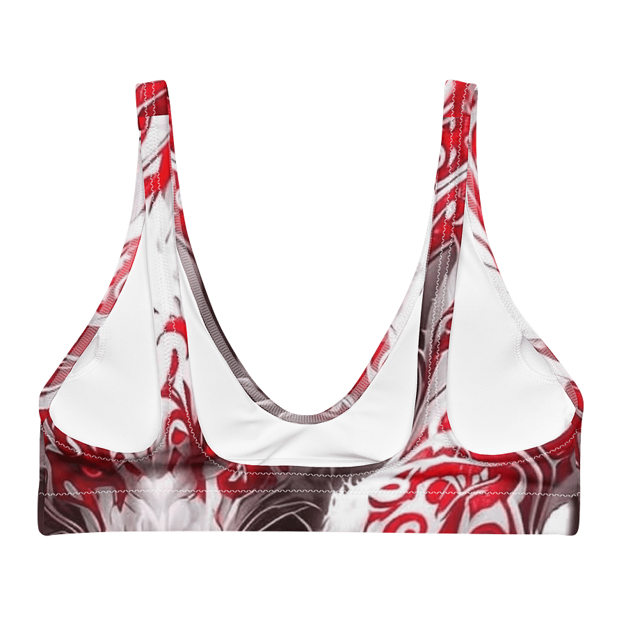 Mythical Feline Recycled Padded Bikini Top product image (3)