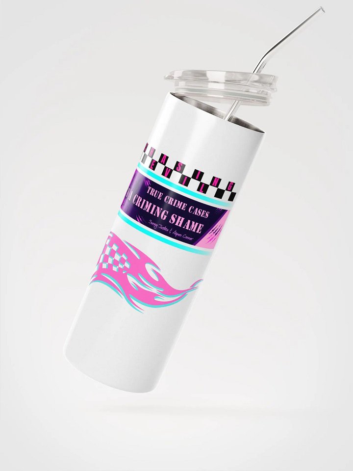 IACS PINK FLAME TUMBLER WHITE product image (2)
