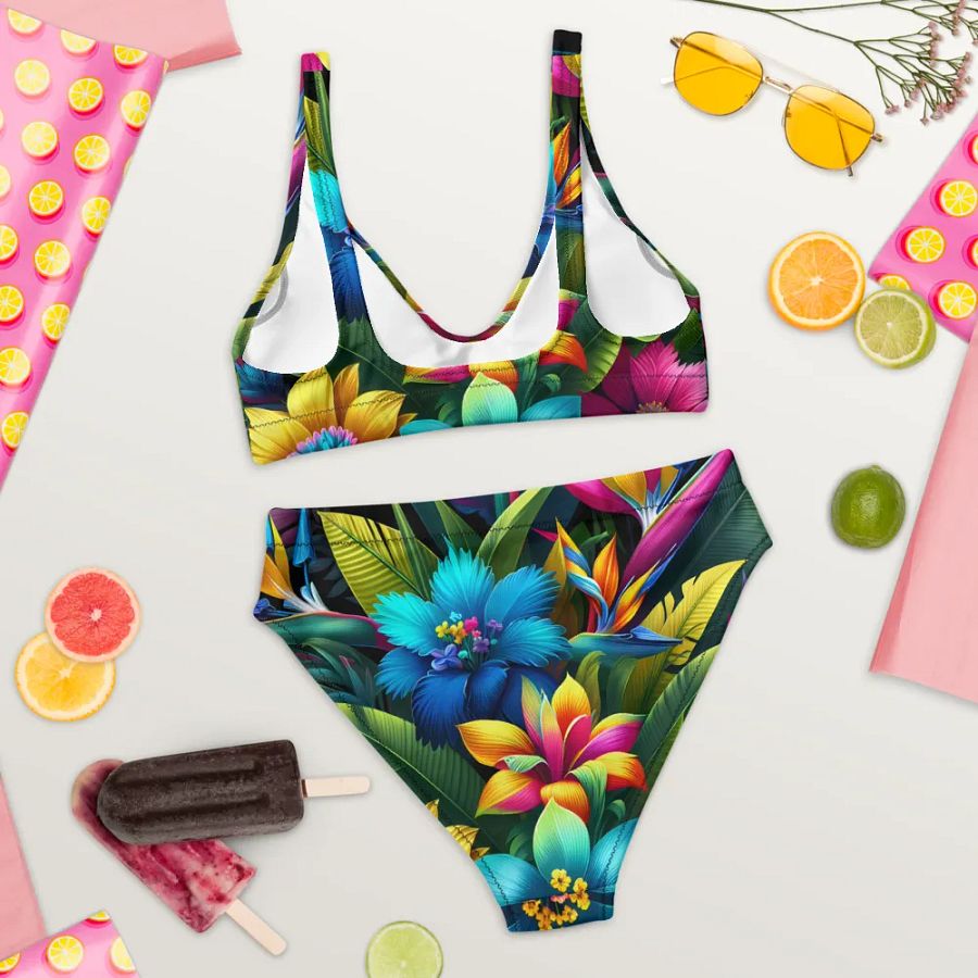 Vibrant Tropical Paradise Bikini product image (8)