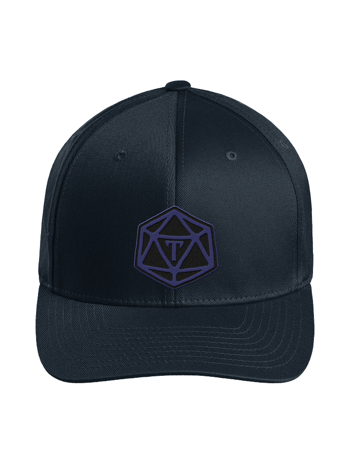 Dark Fitted Logo Cap product image (1)