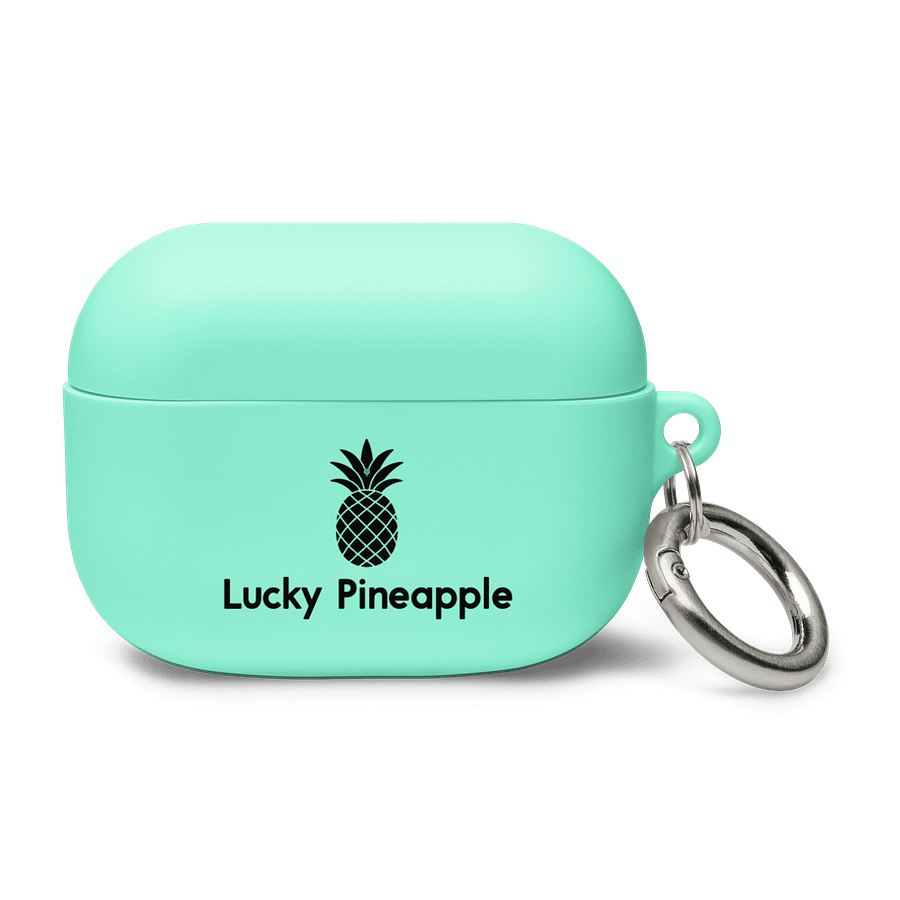 Lucky Pineapple Films Logo Mint Green AirPods® Case product image (1)