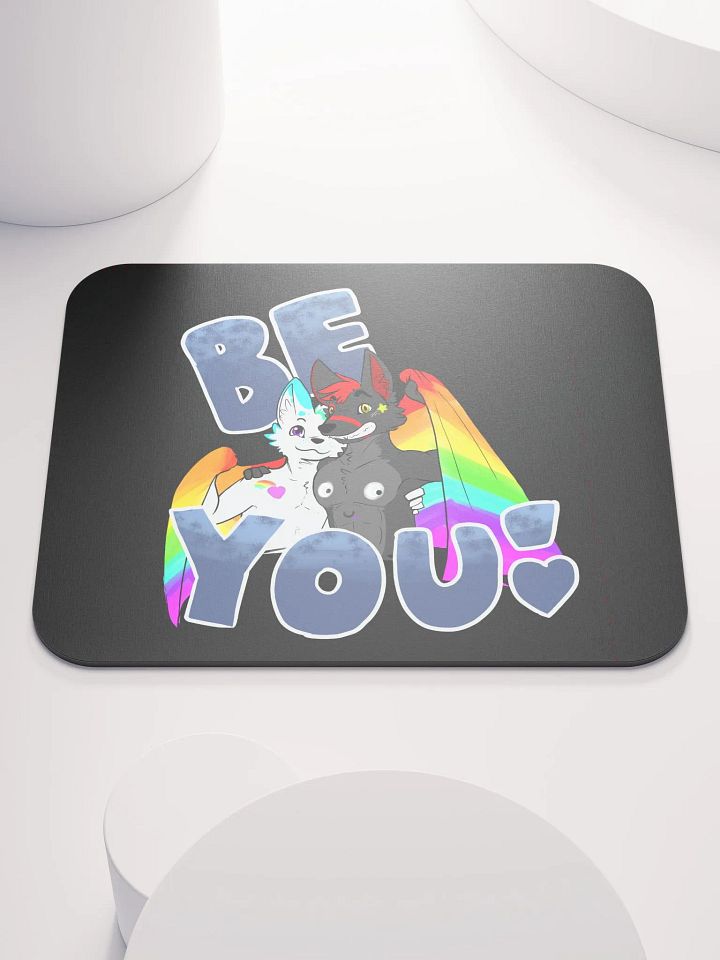 Be You! Pride Mousepad 8.7″ × 7.1″ product image (1)