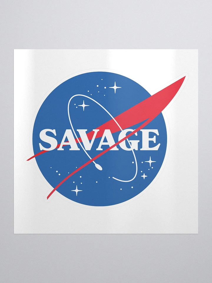 Savage Meatball (Die-Cut Sticker) product image (1)