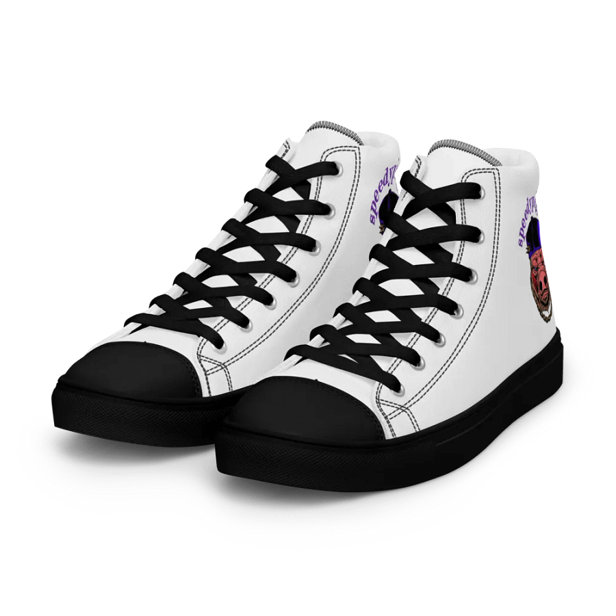 I Support Speedypig69 Dapper Piglet High Tops product image (5)