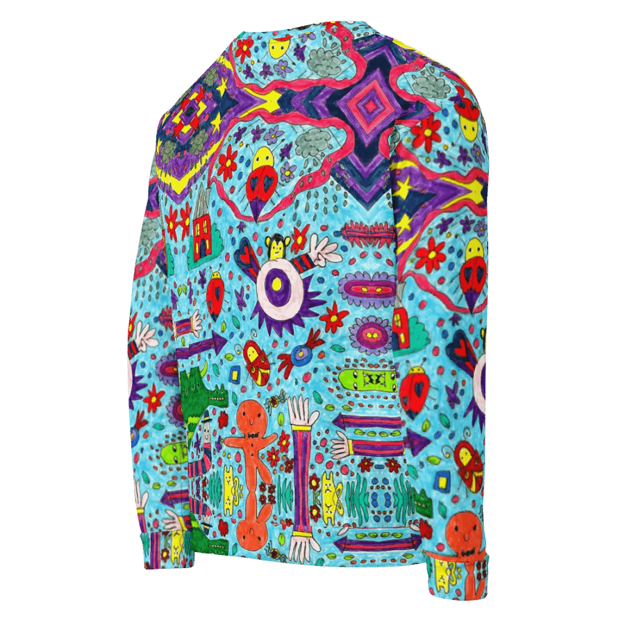 Abstract Doodle Characters Unisex Sweatshirt product image (9)