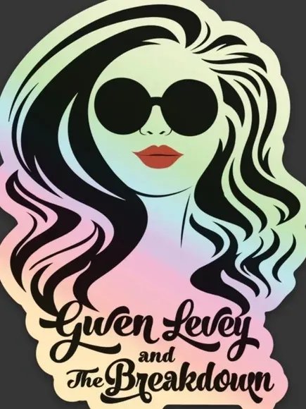Gwen Levey and The Breakdown Holographic Stickers product image (1)