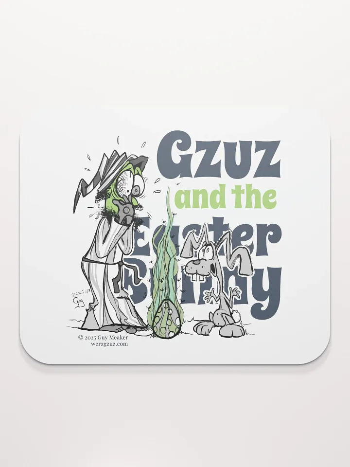 Gzuz and the Easter Bunny Mouse Pad product image (2)