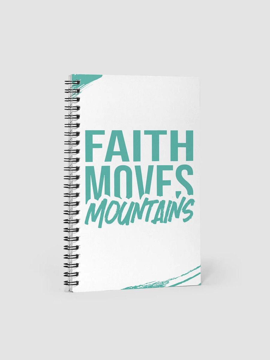 "Faith Moves Mountains" Notebook – Season 3 Collection product image (1)