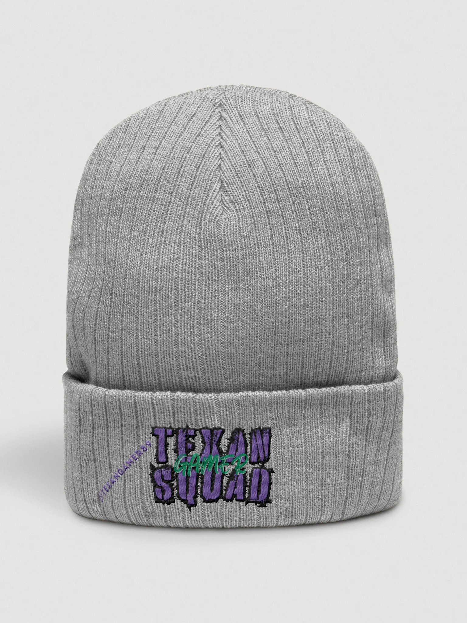 Gamer Vibe Ribbed Beanie product image (2)