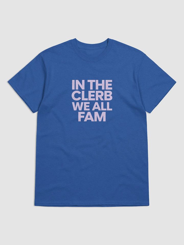 IN THE CLERB, WE ALL FAM Statement Tee product image (2)