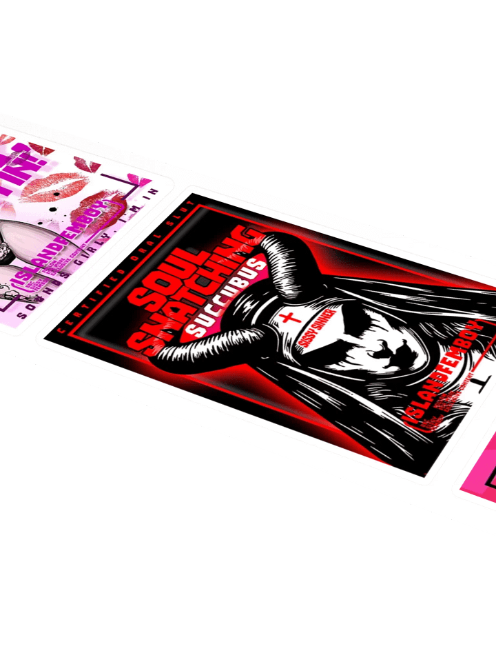 ISLANDFEMBOY : Sissy Sticker Pack : Femboy : Twink product image (1)