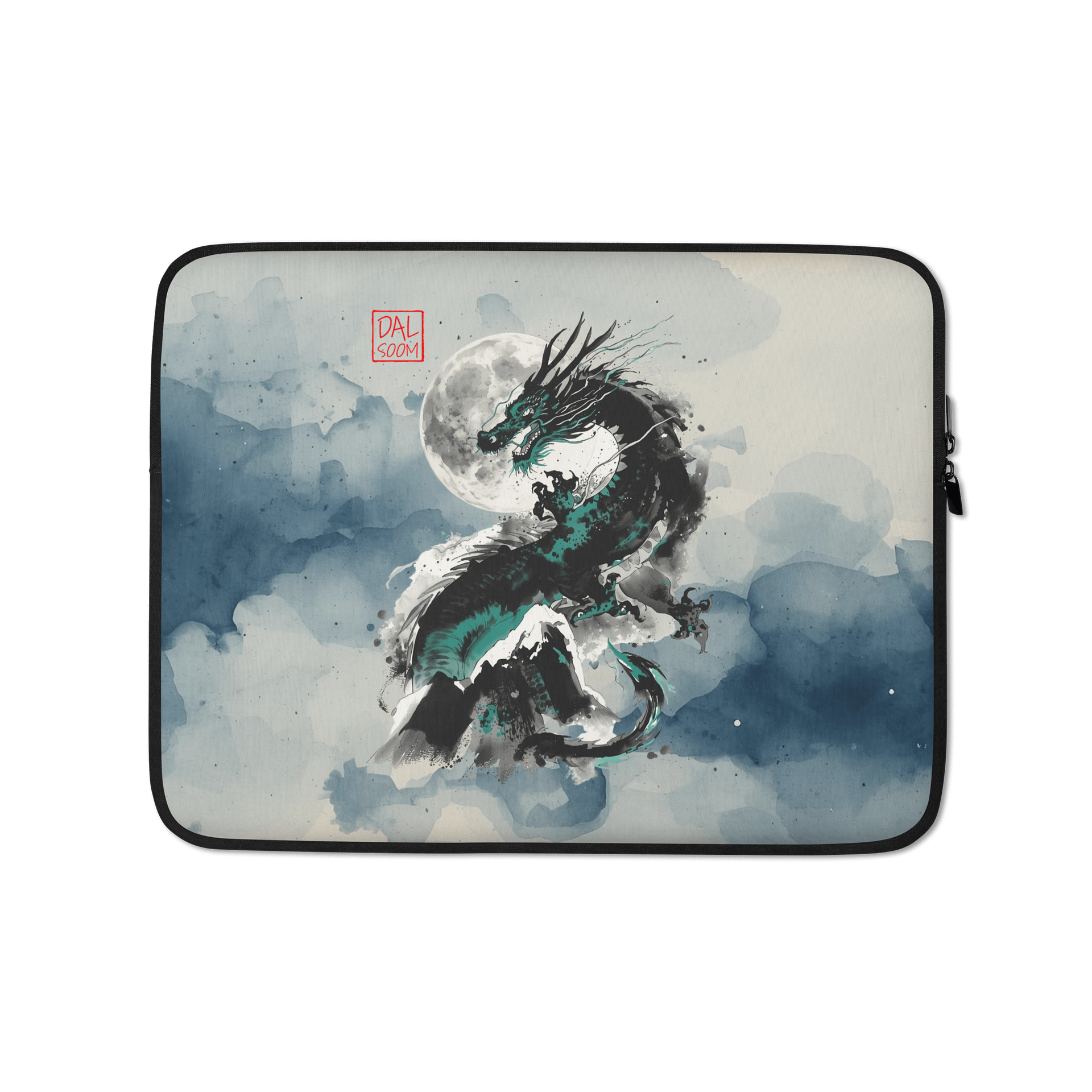 Moonlit Dragon Laptop Sleeve product image (1)