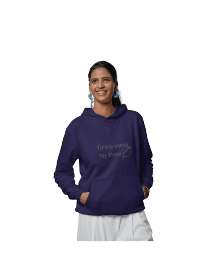 Grace Upon My Pace Hoodie | Christian Wellness Apparel | Slow Living Faith Wear product image (13)
