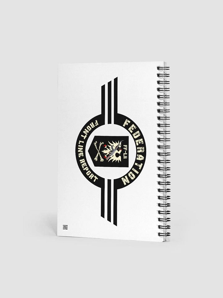 Federation Front Line Report Emblem Spiral Notebook product image (2)