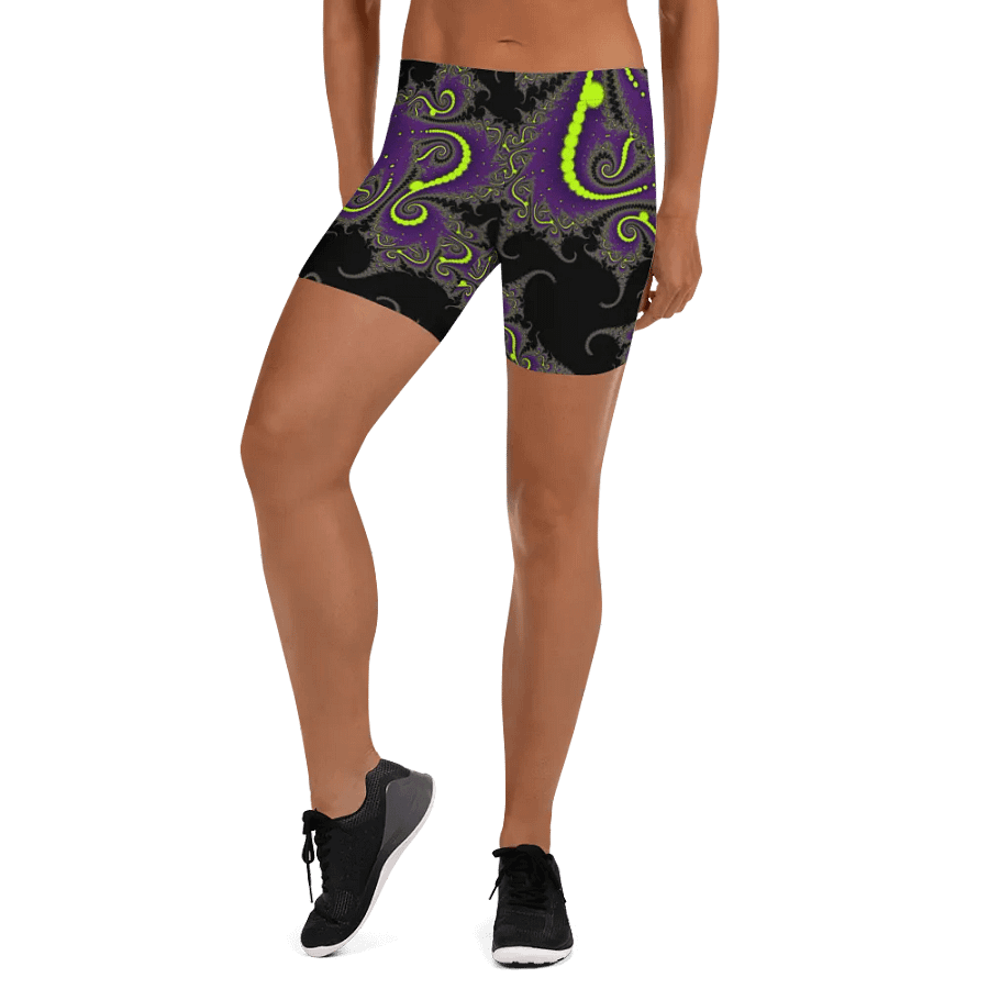 Fractal Bike Shorts - Acid Nights product image (7)