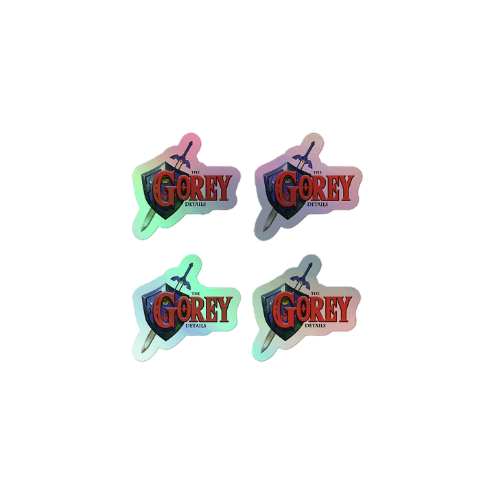 Hero of Time - Kiss-Cut Holographic Sticker Sheet product image (1)