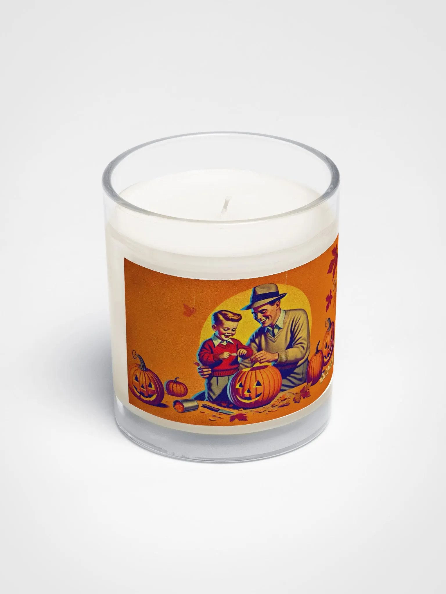 Halloween Pumpkin Carving Candle product image (2)
