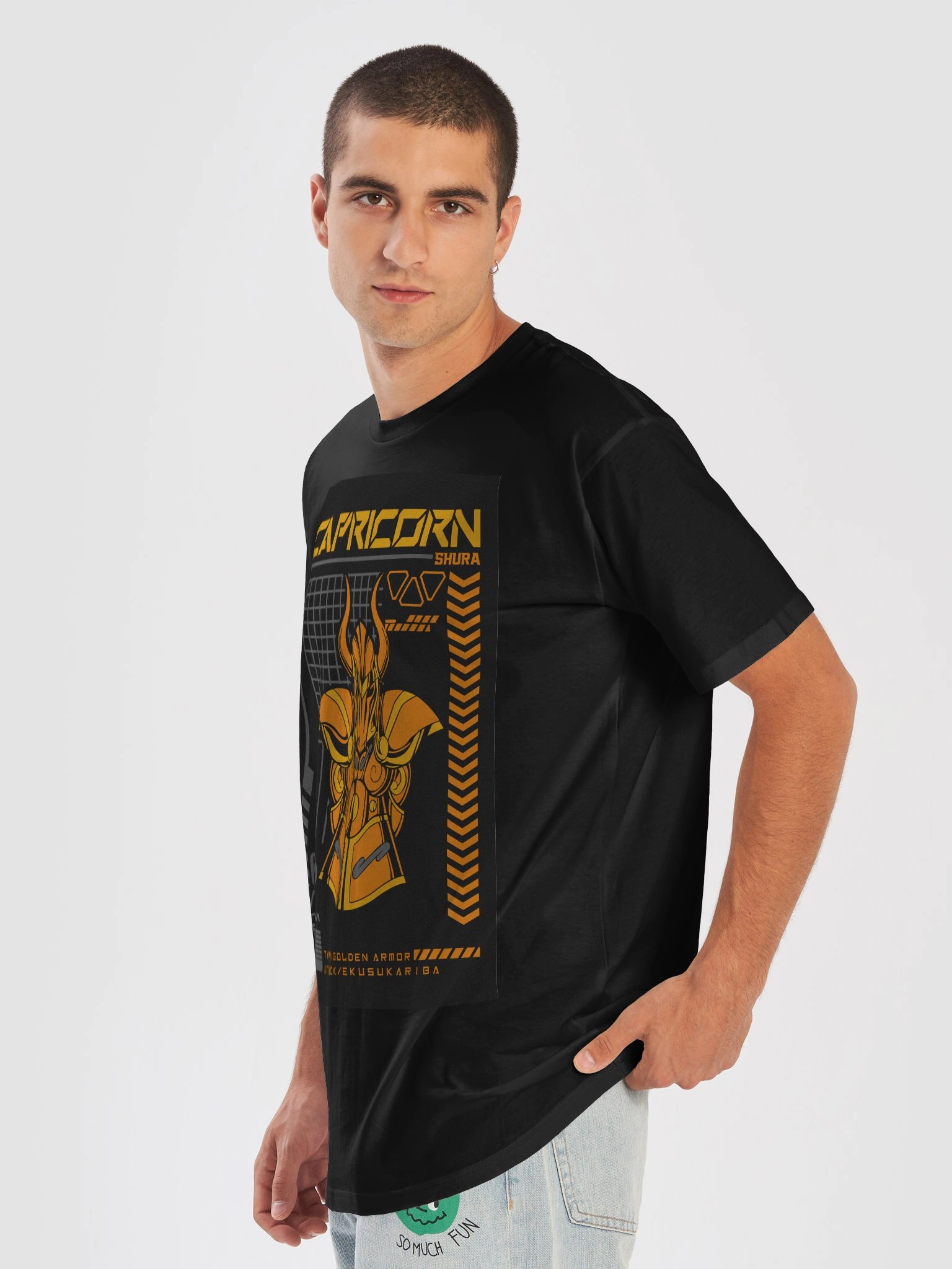 🧭 Capricorn Shura: Excalibur Strike Tee product image (7)