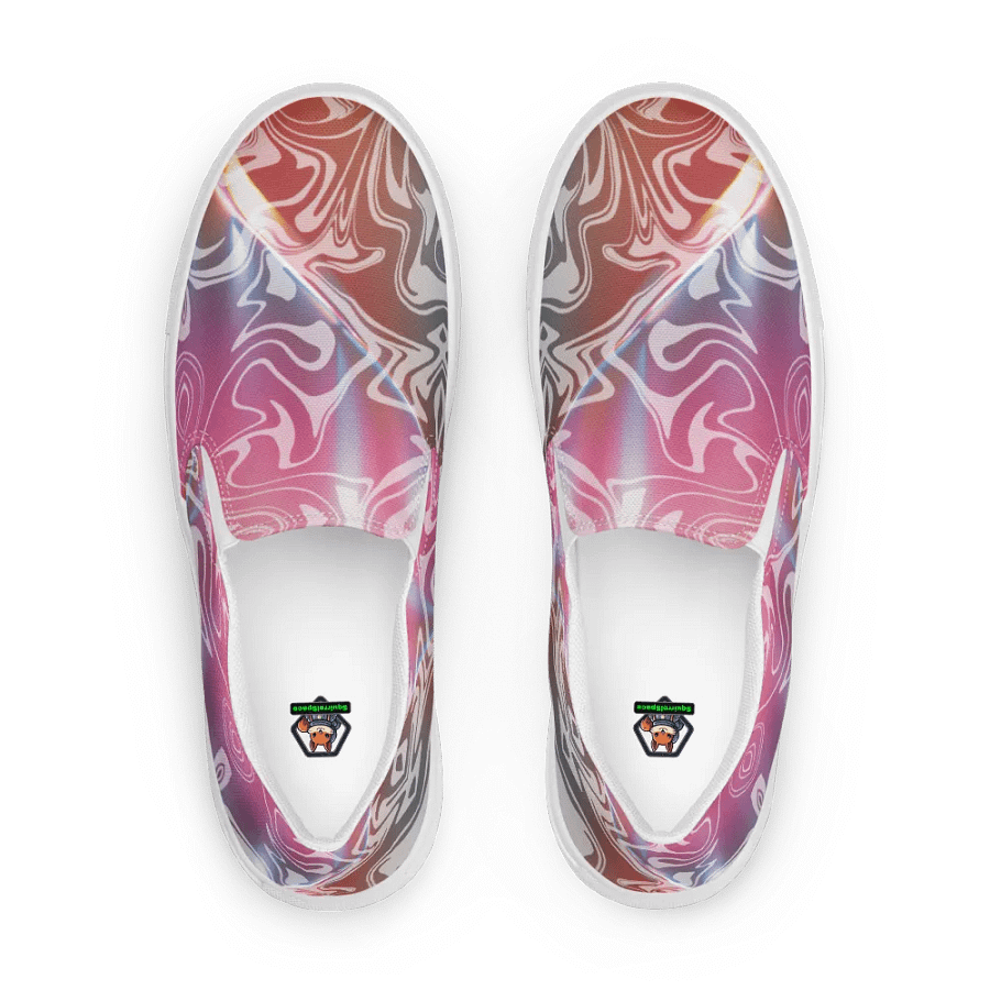 Kaleidoscopic Swirls Women's Slip-Ons product image (1)