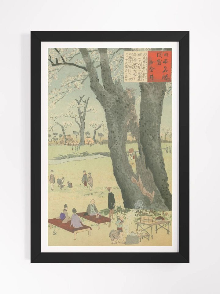 Cherry Trees at Koganei - Kobayashi Kiyochika product image (1)